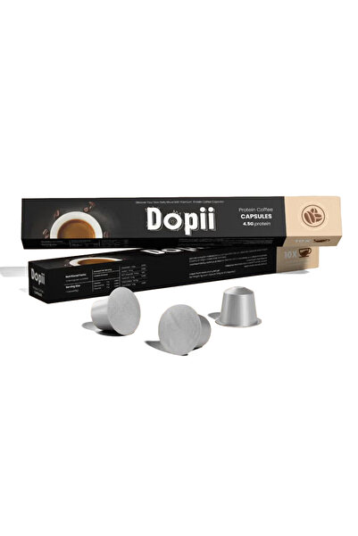 dopii قهوة مع كبسولات البروتين