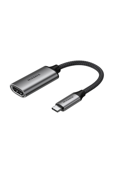 Mikrava محول USB C إلى HDMI بدقة 4K@60Hz و1080p@240Hz، متوافق مع Thunderbolt ...