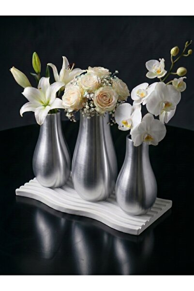 CANSEB Elegance Elegance Series - Set of Four Vases - Colorful - Decorative S...