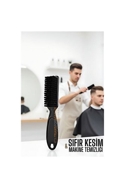 ModaCar Fade Fırça - Berberler İçin Sıfır Kesim ve Makine Temizleme Fırçası 7...