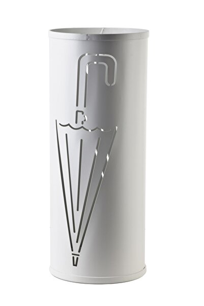 MONDEX Suport umbrele metalic CEDRIC ALB 20x20x48.5 cm Alb 1 buc.
