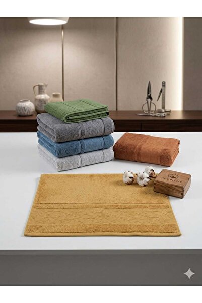 New Cotton Home Çisem 3-Piece 100% Natural Micro Cotton Cotton Hand, Face, an...