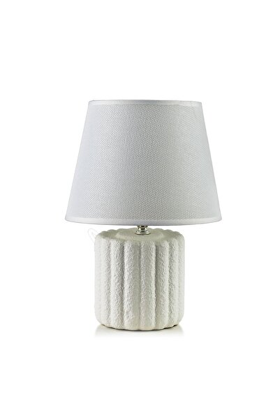 MONDEX Lampă de masă ceramică LETI 11x20x28 cm Gri 1 buc.