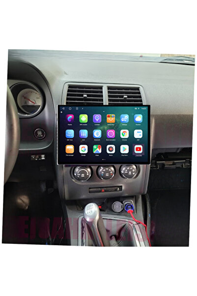 Carplayer شاشة أندرويد لسيارة دودج تشالنجر، موديل 2008-2014، مقاس 13 بوصة، تد...