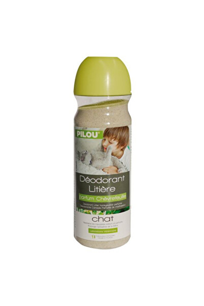 Pilou Deodorizant pentru resturi de animale de companie cu caprifoi 750 g