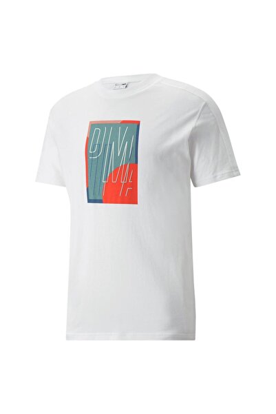 Puma Tricou bărbătesc cu mânecă scurtă T7 Go For cu imprimeu XXL