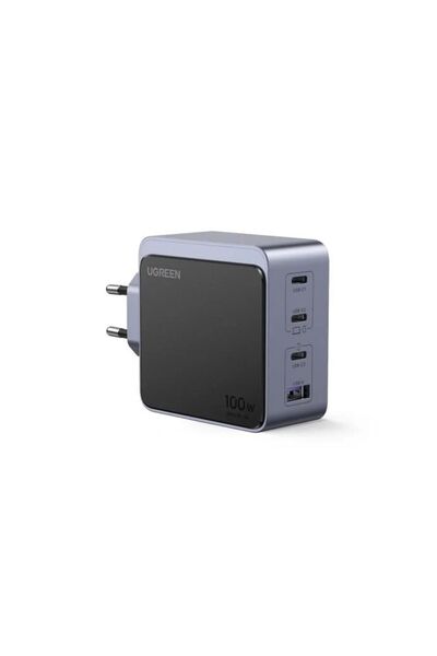 Ugreen Nexode Air 100W GaN Φορτιστής, 3x USB-C, 1x USB-A, Μαύρο/Γκρι
