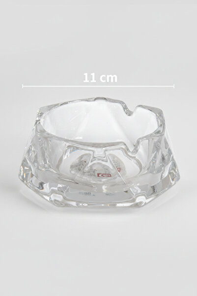 İpek Porselen Scrumieră din sticlă 11 cm Design simplu Transparent Durabil Ac...
