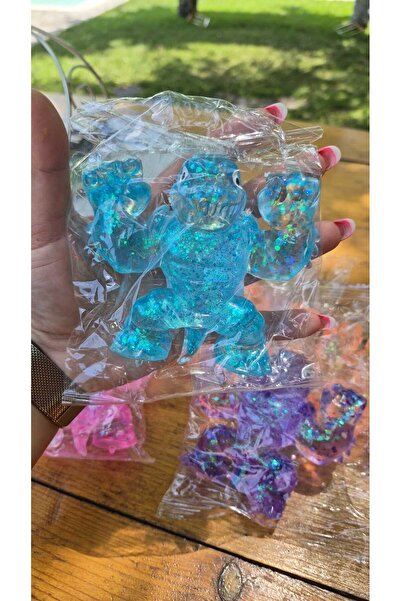 Squeeze Jucarie Monstru jelly glitter