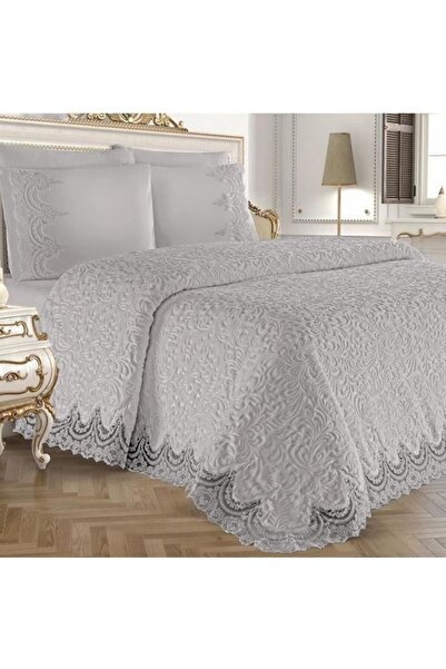 OEM Set Lenjerie de pat model 3D Luxury 6 piese, cuvertura 240X220 cm