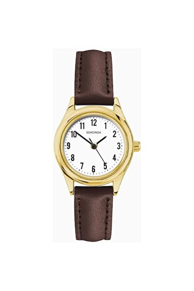 Sekonda Ceas de damă Evans, auriu, 3ATM, mecanism cu cuarț, metal