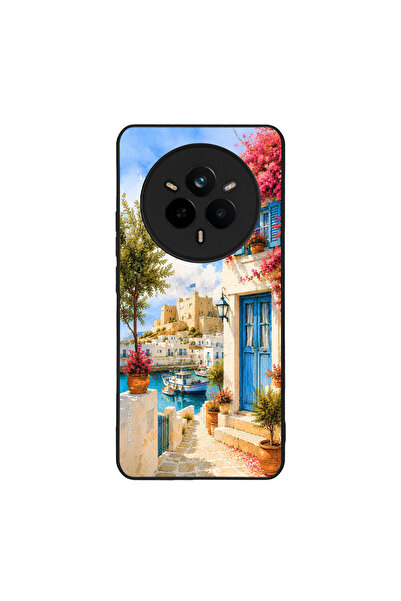 Sonique Θήκη Greek Island Muse Series για Realme 14 Pro 5G Ροδίτικο Λιμάνι