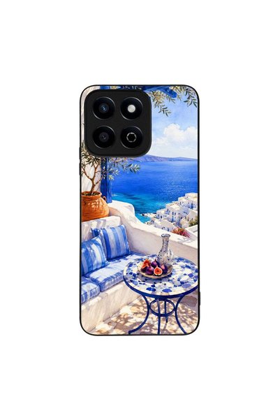 Sonique Θήκη Greek Island Muse Series για Honor 200 Smart 5G Θέα του Αιγαίου