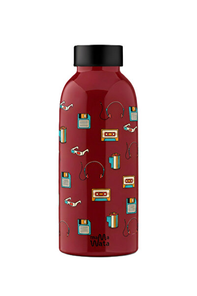 Mamawata Retro Hit Paslanmaz Çelik Termos Matara 470 ml Sızdırmaz Yalıtımlı S...
