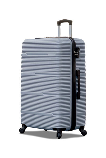 ZAAPPY Hard Shell Horizon Line ABS Lightweight 28 Inch (30-35KG) Luggage, Com...