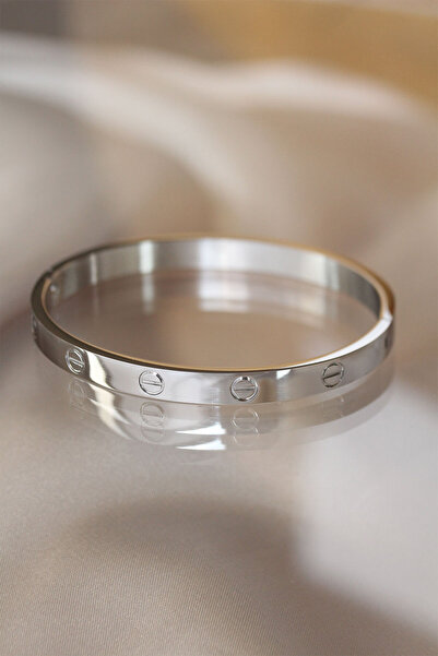 OGHAMAY 316L Steel Silver Color Bracelet