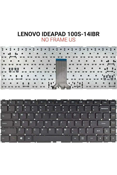 LENOVO Πληκτρολόγιο φορητού υπολογιστή για Ideapad 100S-14IBR χωρίς πλαίσιο κ...