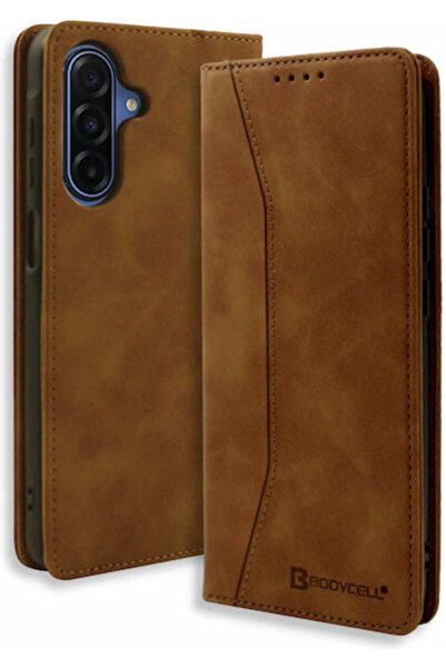Other Bodycell Book Συνθετικό Δέρμα / Δέρμα Καφέ (Galaxy A17) Κωδικός: BB-00295