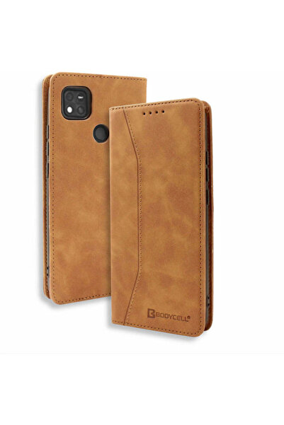 Other Θήκη Bodycell από Συνθετικό Δέρμα Καφέ (Redmi 10A) Κωδικός: 04-00993