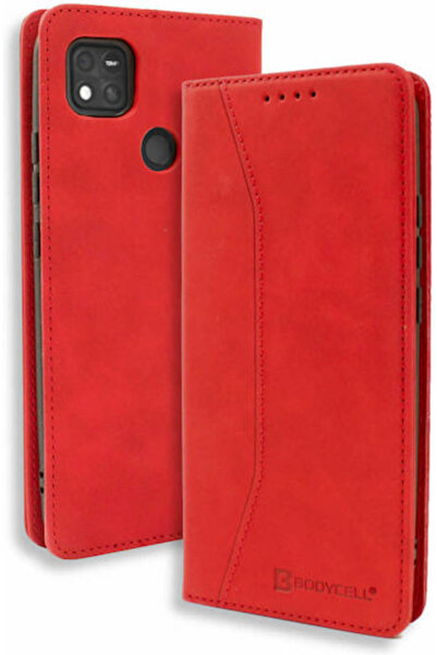 Other Συνθετικό Δέρμα PU Bodycell για Βιβλιοθήκη Κόκκινο (Redmi 10A) Κωδικός:...