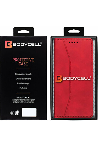 Other Bodycell PU Leather Wallet Synthetic Leather Red (OnePlus Nord 2) Code:...