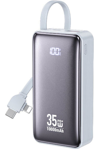 WK WP-61 Power Bank 10000mAh 35W Power Delivery Μπλε
