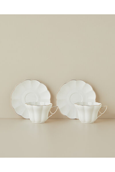 English Home Velisse New Bone China 4 Parça 2 Kişilik Çay Fincanı Takımı 180 ...