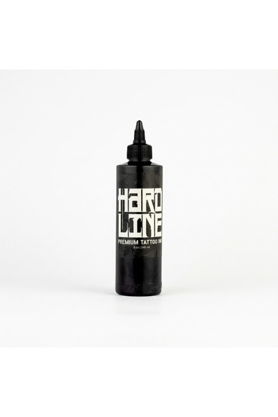 Dynamic Color Black HardLine Siyah Dövme Boyası 8oz - 240ml