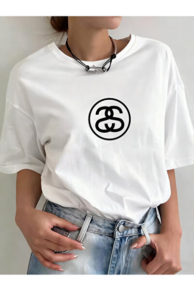 SAUDI Men and Women's 100% Cotton T-Shirt - Oversized Crew Neck Short Sleeve ...
