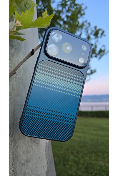 F CASE iPhone 17 Pro Uyumlu Magsafe Kamera Korumalı Hafif Karbon Kaplama Kılıf