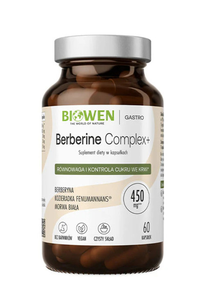 Biowen Complex Berberină 60 Capsule