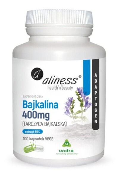 Aliness Bajkalina Tarczyca Bajkalska 400Mg 100 Capsule