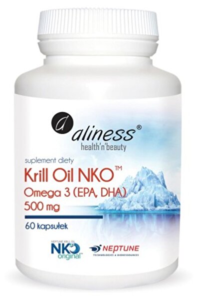 Aliness Ulei de Krill Nko Olej Z Kryla 60 Capsule.