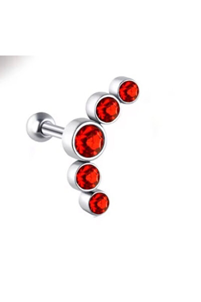 AMALFİ Σκουλαρίκι piercing από ατσάλι 0,6 χιλιοστά