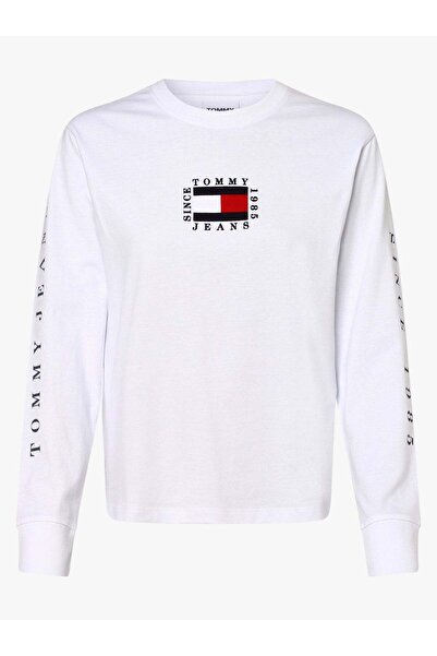 Tommy Jeans Tricou/Top alb (TOB21D09E-A12) Femei - XS