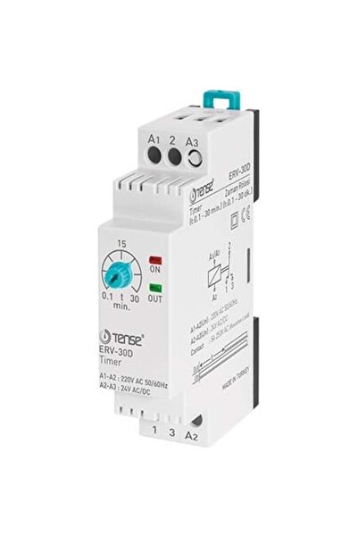 Universal TENSE ZAMAN ROLESİ ERV-30D (01-30 DK) 220V-24V AC-DC