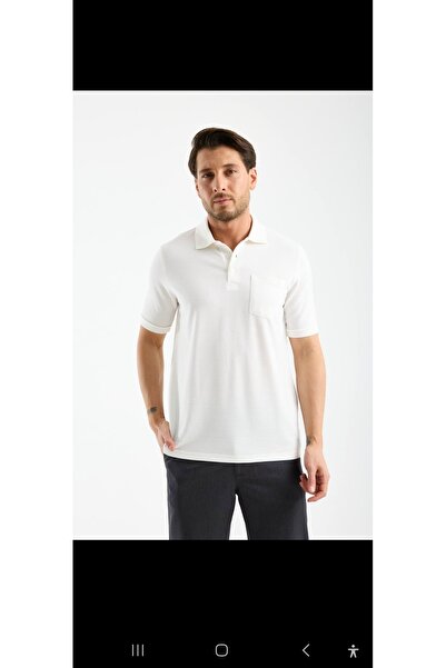 Cinar erkek giyim Men's Polo Collar Oversized T-Shirt Combed Cotton Fabric Sh...