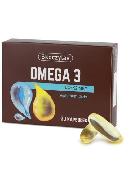 SKOCZYLAS Omega 3 D3 + K2Mk7 30 Capsule