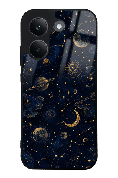 Spoyi Xiaomi Poco X8 Pro Celestial Night Tasarımlı Glossy Telefon Kılıfı