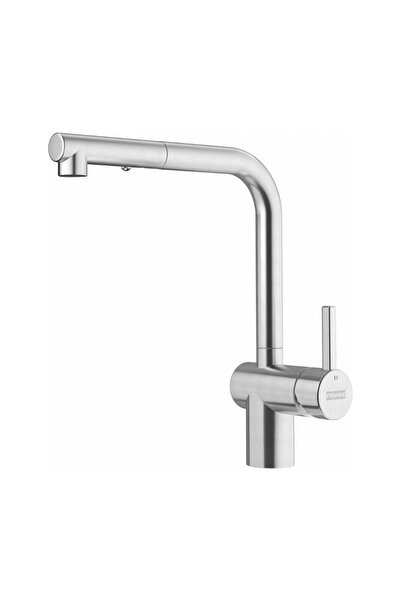 Franke Atlas Neo Slim Sprey Batarya, Çelik Renk, Spiralli Başlık