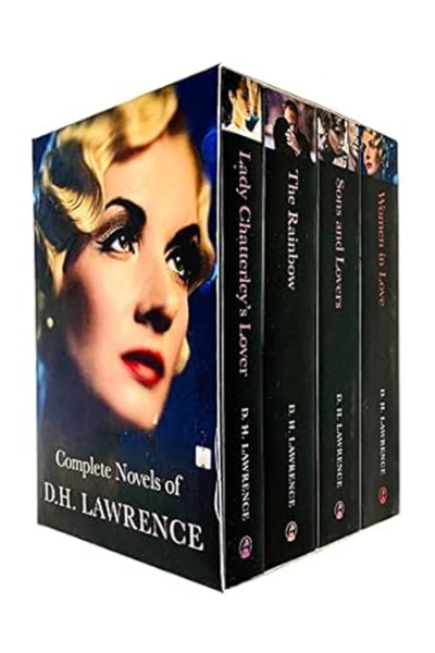 pçs The Complete Novels by D.H. Lawrence: 4-Book Collection Box Set (Women in...