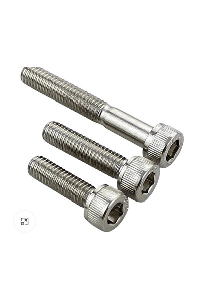 DEGA M10x25 Galvanizli 8.8 Kalite Tam Paso İmbus Civata (10’lu)