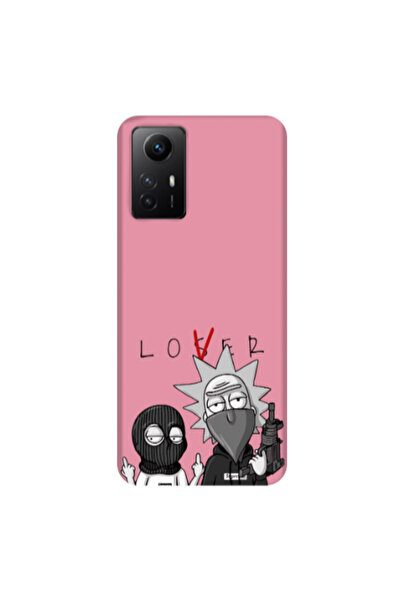Other Xiaomi Redmi Note 12s Rick Loser Pink Colored Silicone TPU Θήκη