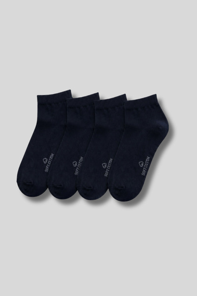 Ada Çorap & İç Giyim Women's 4-Pack Cotton Bootie Socks