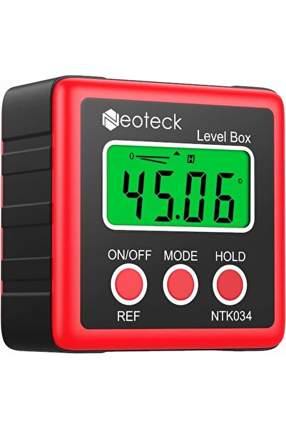 Neoteck Αδιάβροχο Ψηφιακό Μαγνητικό Γωνιόμετρο-Κλισιόμετρο LCD