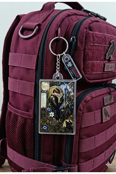 OWLBAG COMPANY OWL BAG Resident Evil - Leon Scott Kennedy - Breloc acrilic cu...