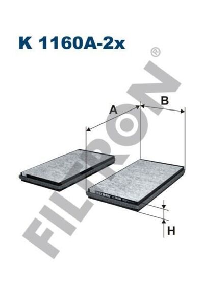 Filtron KARBONLU POLEN FILTRESI BMW E60-E61 E63-E64 (ÇİFTLİ)