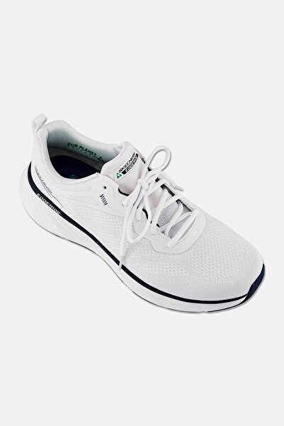SKECHERS Men Edgeride Exxo Lace Up Sneaker Shoes, White