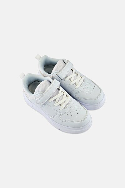 RBX Kids Boy Velcro Closure Sneakers Shoes, White