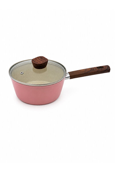 Synmore Cratiță antiaderentă cu coadă, înveliș granit, 16cm,